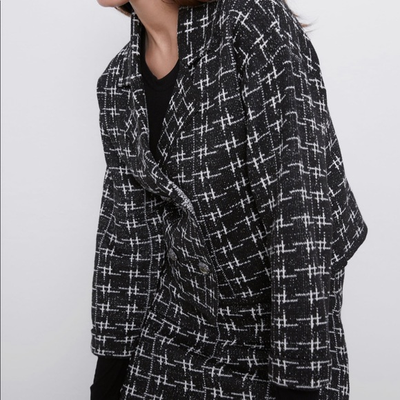 Zara Metallic Thread knit Cardigan Jacket … - Picture 2 of 4